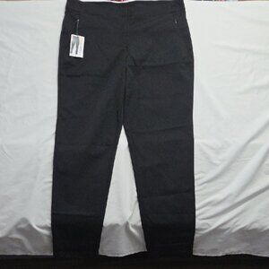 NWT Lole Black Recycled Polyester Travel Pants Lightweight Size 16